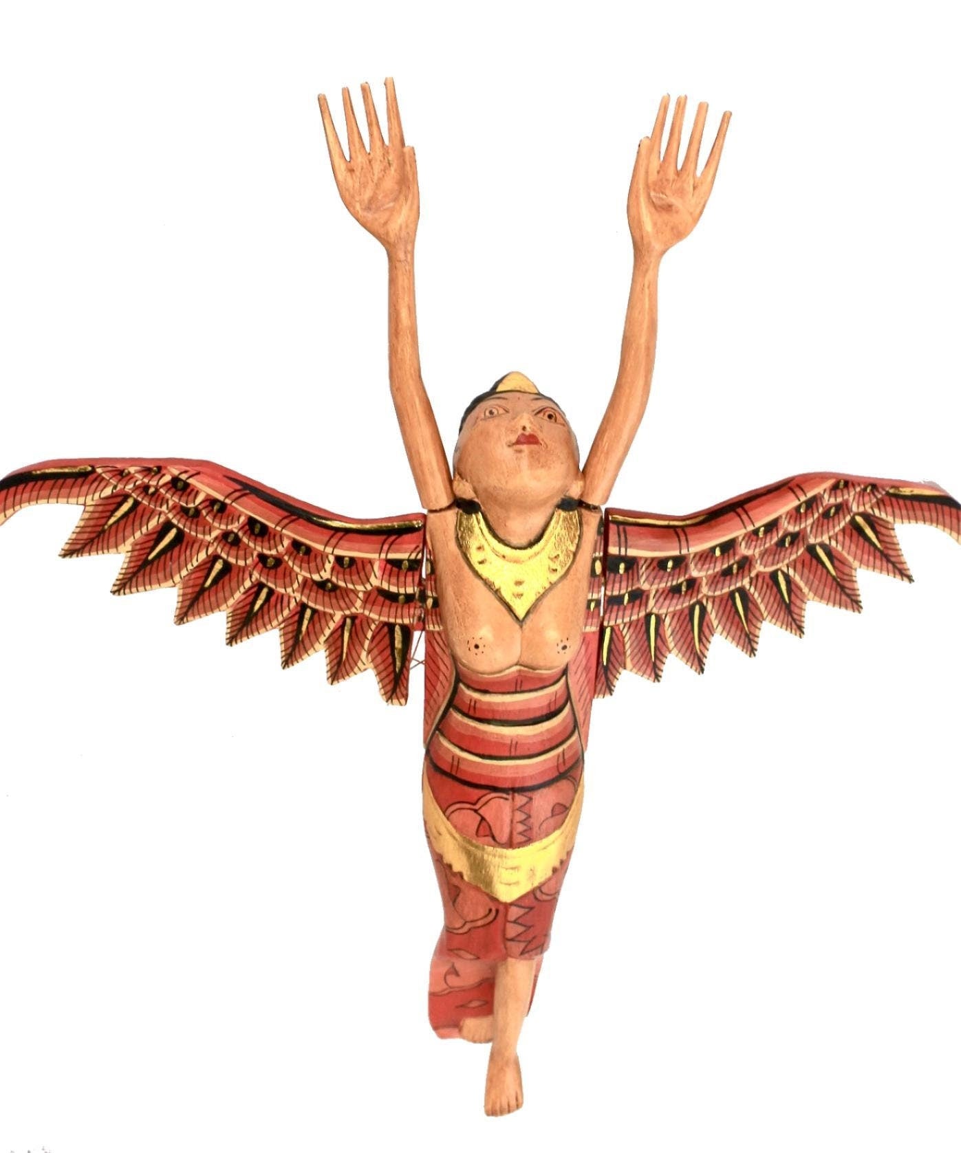 Flying Winged Dewi Sri Balinese Rice Goddess Mobile Spiritchaser