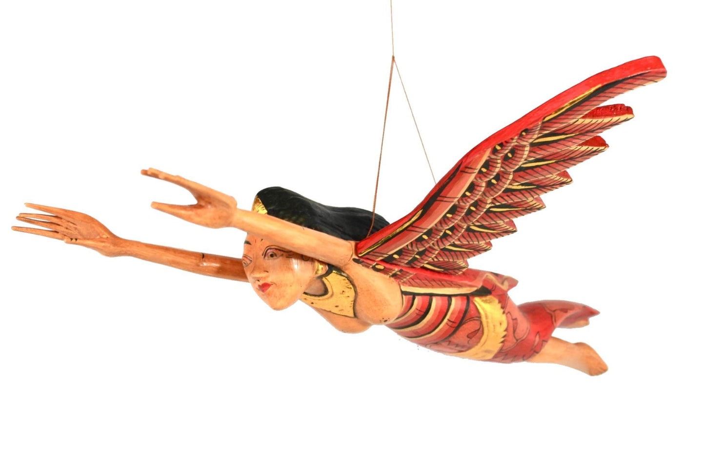 Flying Winged Dewi Sri Balinese Rice Goddess Mobile Spiritchaser