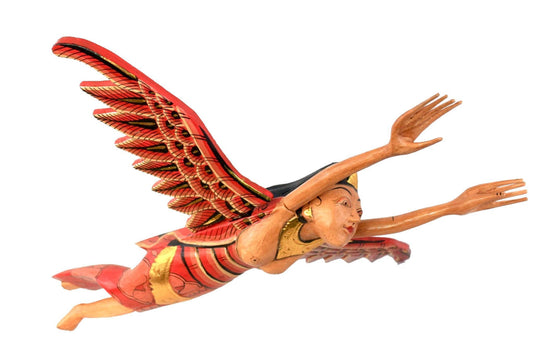 Flying Winged Dewi Sri Balinese Rice Goddess Mobile Spiritchaser