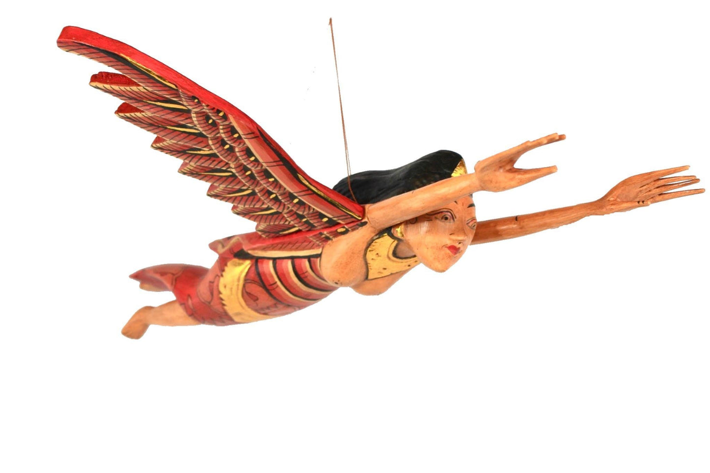 Flying Winged Dewi Sri Balinese Rice Goddess Mobile Spiritchaser