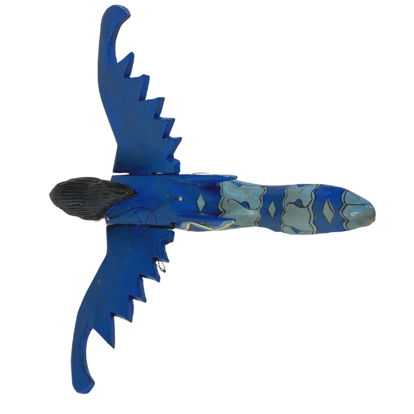 Balinese Flying Dewi Sri Goddess Spirtchaser Mobile: Carved Wood Fertility Goddess, Bali Art Carving