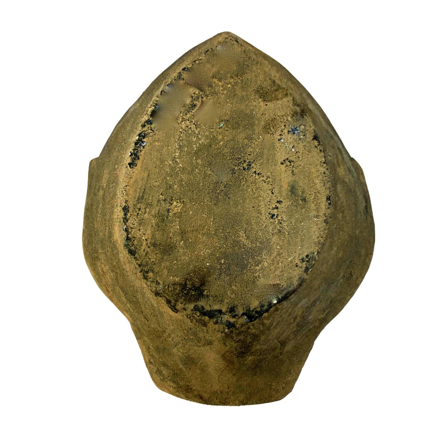 Buddha Blessing Mudra Hand Offering Bowl Statue, Garden Bird Bath, Balinese cast Lava stone