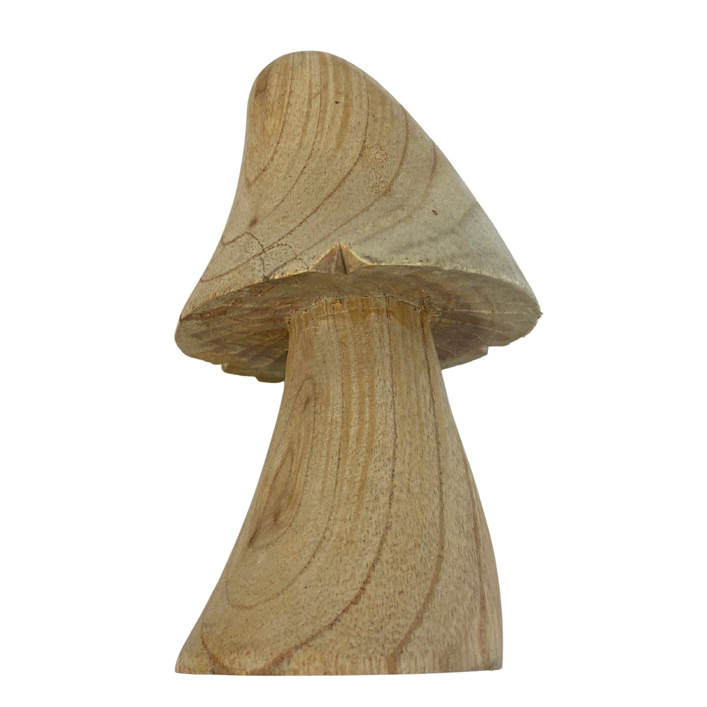 Magic Bali Mushroom Hand Carved Wood statue Set of 3 toadstool hand carved Fungi Toadstool Wood carving sculpture Nature Decor - Acadia World Traders