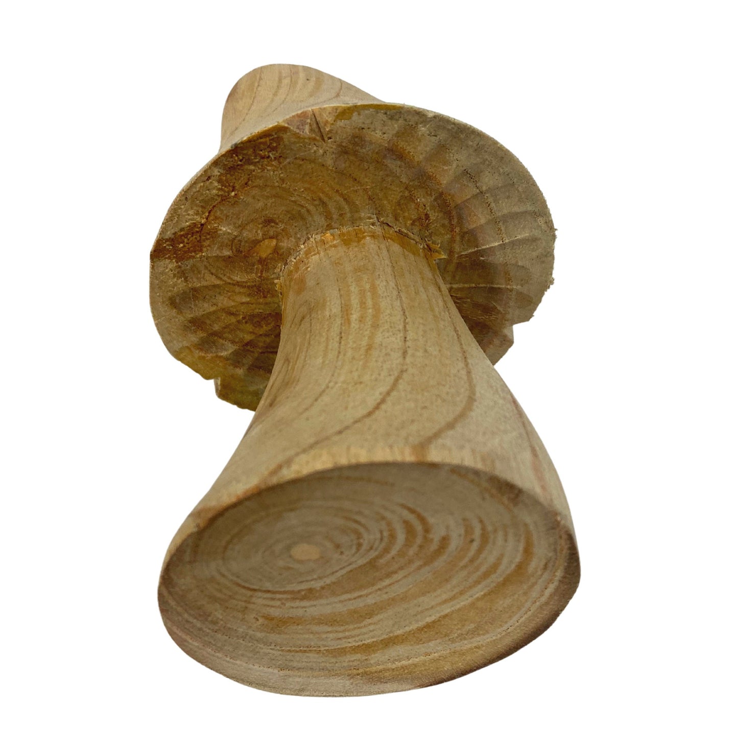 Magic Bali Mushroom Hand Carved Wood statue Set of 3 toadstool hand carved Fungi Toadstool Wood carving sculpture Nature Decor - Acadia World Traders