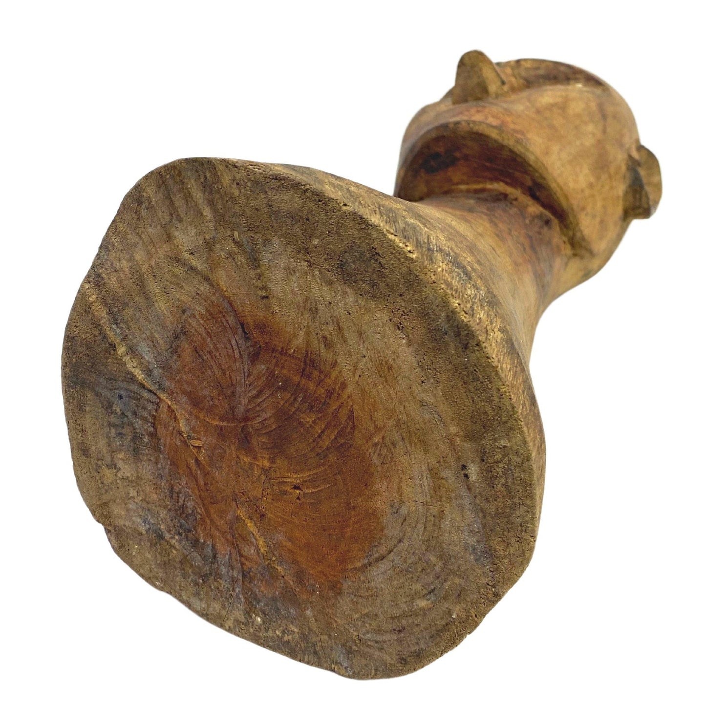 Indonesian Ancestor Figure Tribal Human Head Effigie Wood Carving, Tau Tau Toraja Sulawesi Indonesia ,