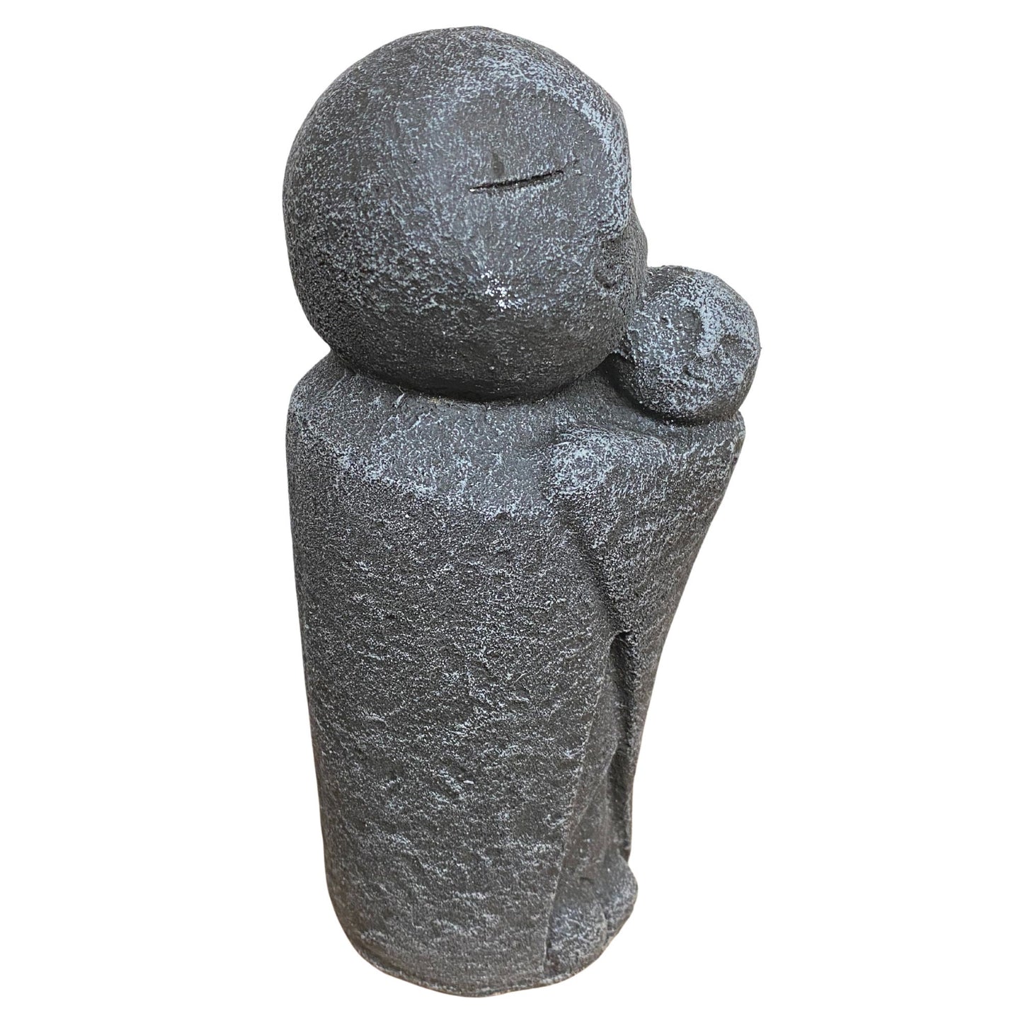 Japanese Jizo Garden Statue Protector of Children Mothers Travelers Handmade - Acadia World Traders