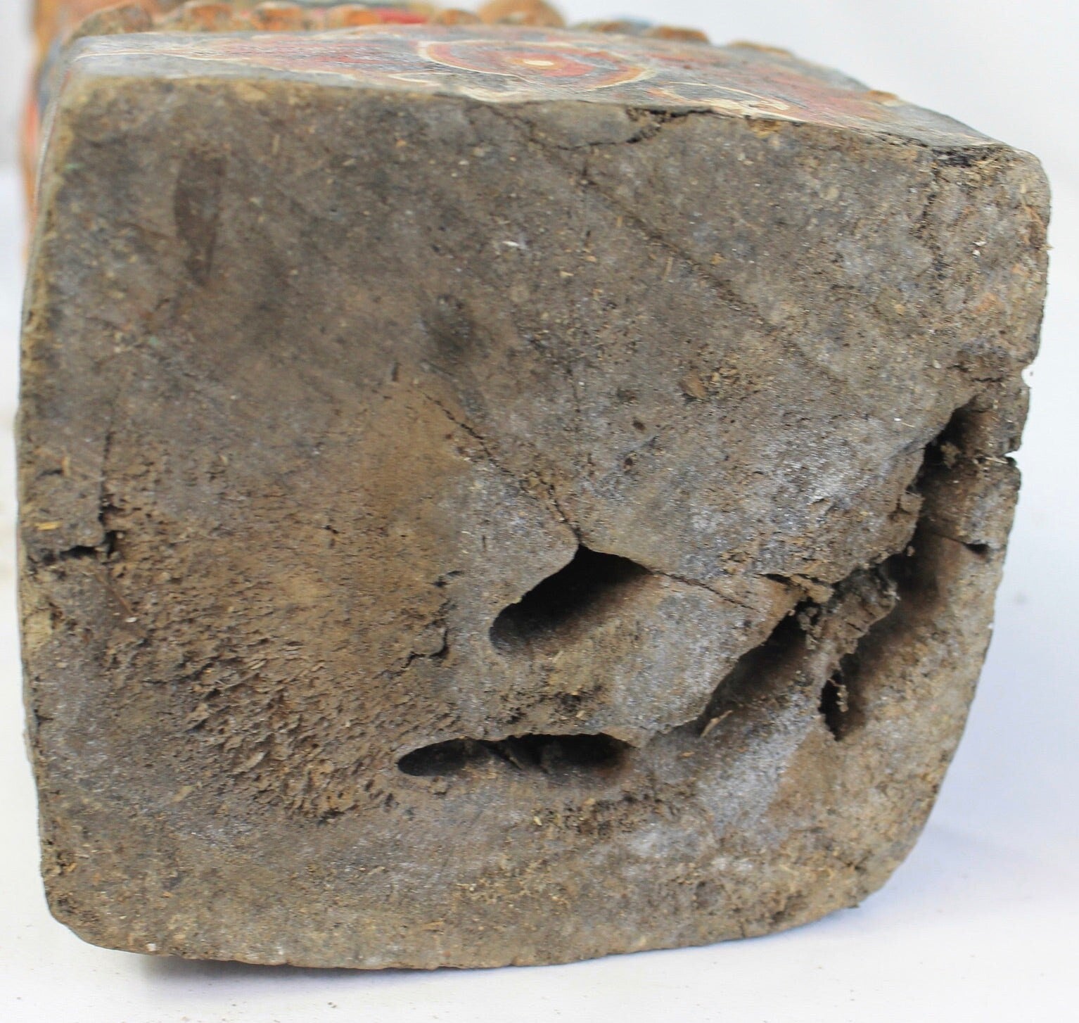 Balinese Guardian Pratima Statue Polychrome wood carving sculpture Bali Indonesian Folk Art - Acadia World Traders