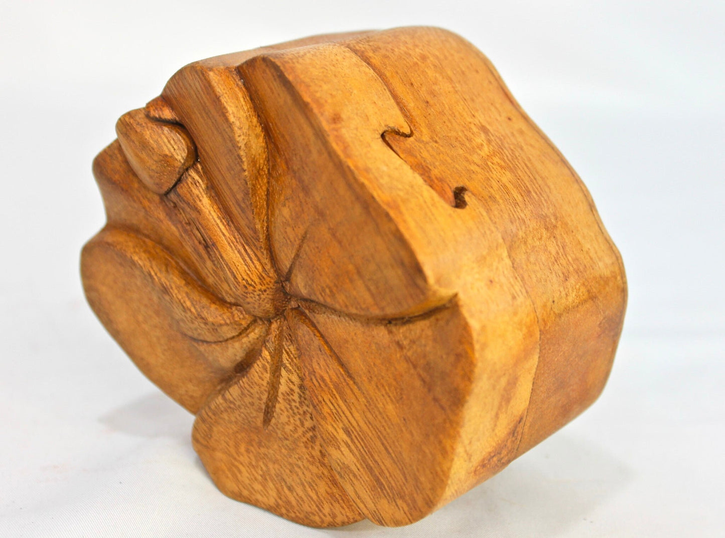 Tropical Hibiscus Flower Secret Puzzle stash Box