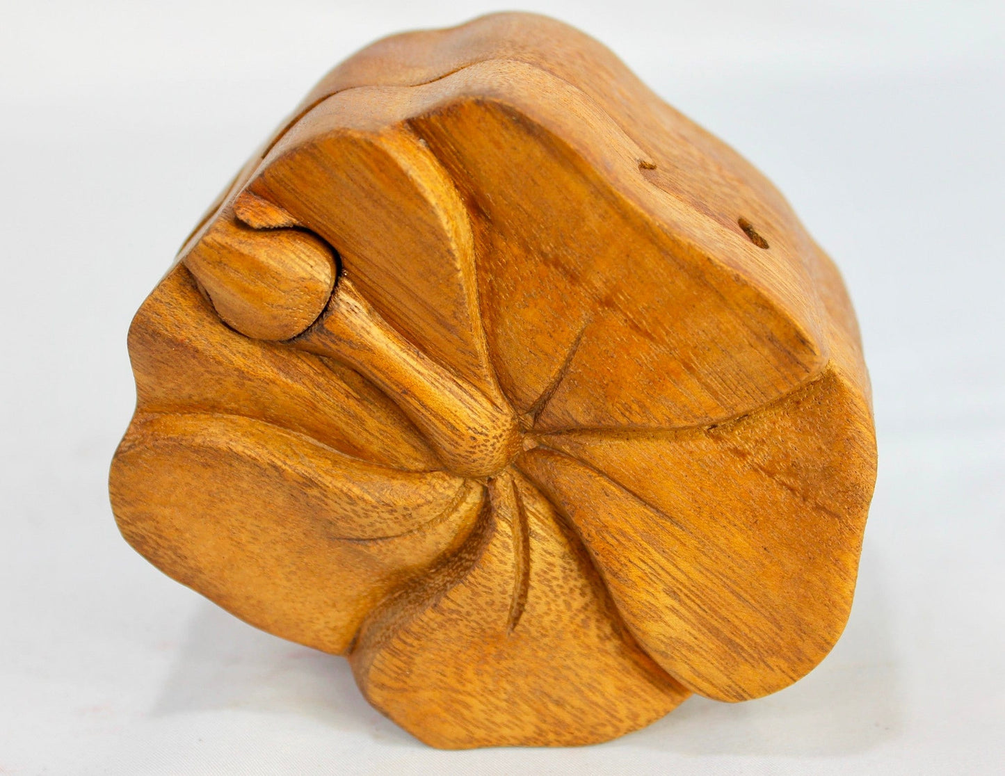 Tropical Hibiscus Flower Secret Puzzle stash Box