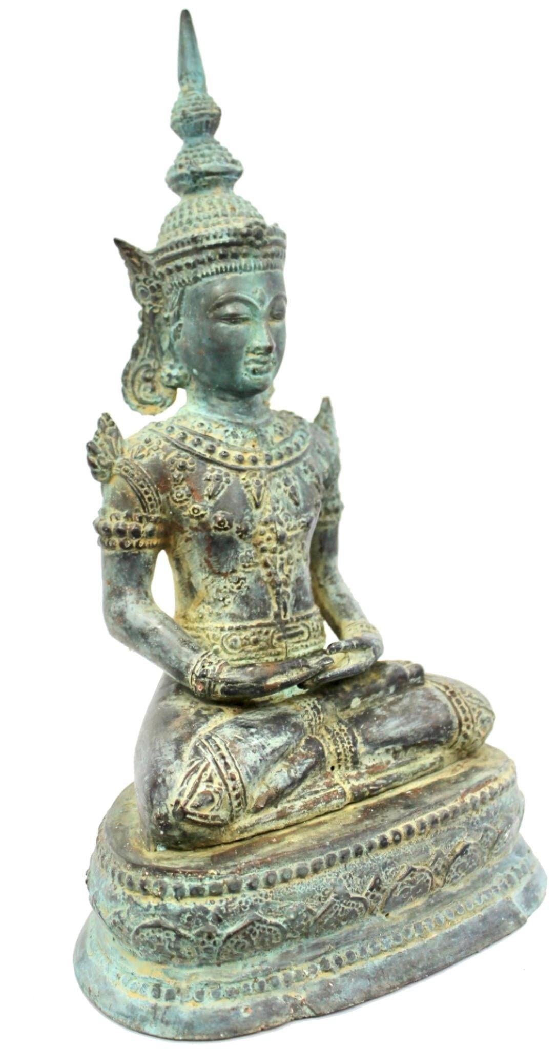 Seated Dhyana Buddha Bronze Statue Handmade Lost Wax Cast sculpture