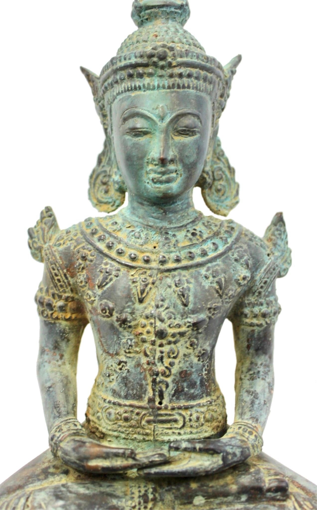 Seated Dhyana Buddha Bronze Statue Handmade Lost Wax Cast sculpture