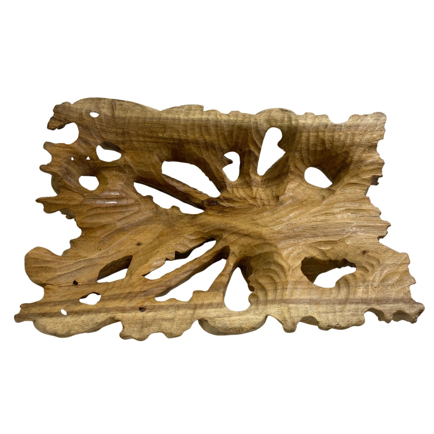 Octopus Marinelife Wood carving Sea Turtle Fish Cellapod Kraken Sculpture Hand Carved Statue Balinese Art Sea life Nautical Beach decor