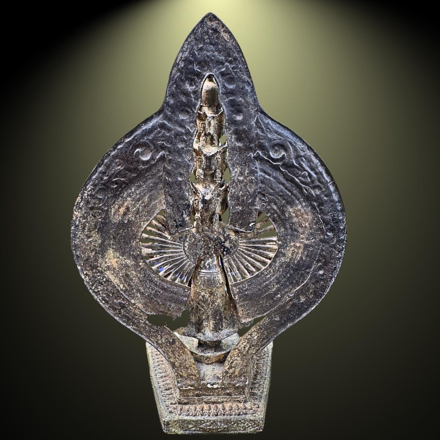 Brahma " - Handmade Lost Cast Bronze Statues, Hindu Art, Unique Home Decor
