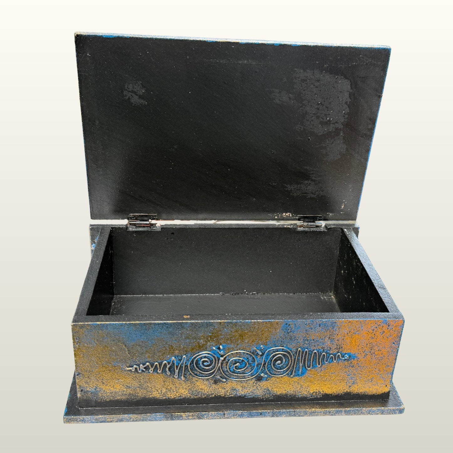 Eyes of Buddha Hand Carved Jewelry Stash Box: Handmade Balinese Art