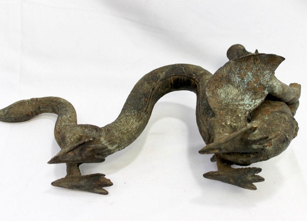 Balinese Mermaid Sculpture Nyi Ratu Blorong of the South Seas Indonesian Bronze Statue