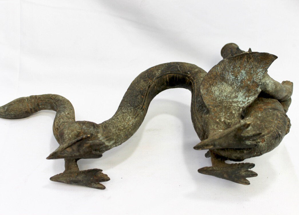 Balinese Mermaid Sculpture Nyi Ratu Blorong of the South Seas Indonesian Bronze Statue