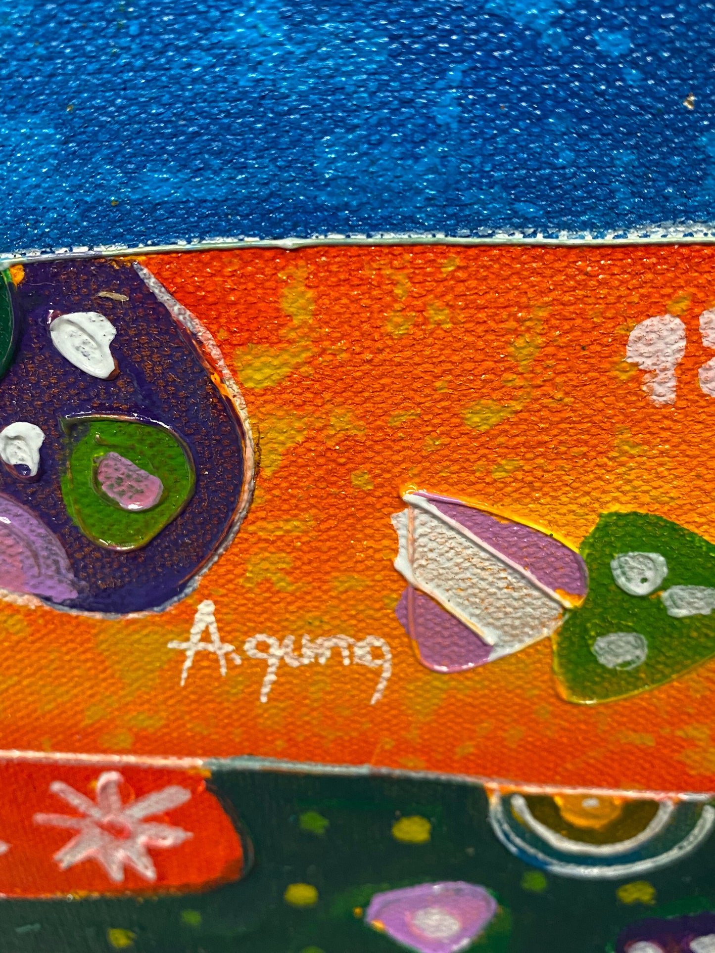 Tree of Life Painting: Klimt-Inspired, Original Balinese Artwork,  Acrylic Canvas, Wall Art OOAK