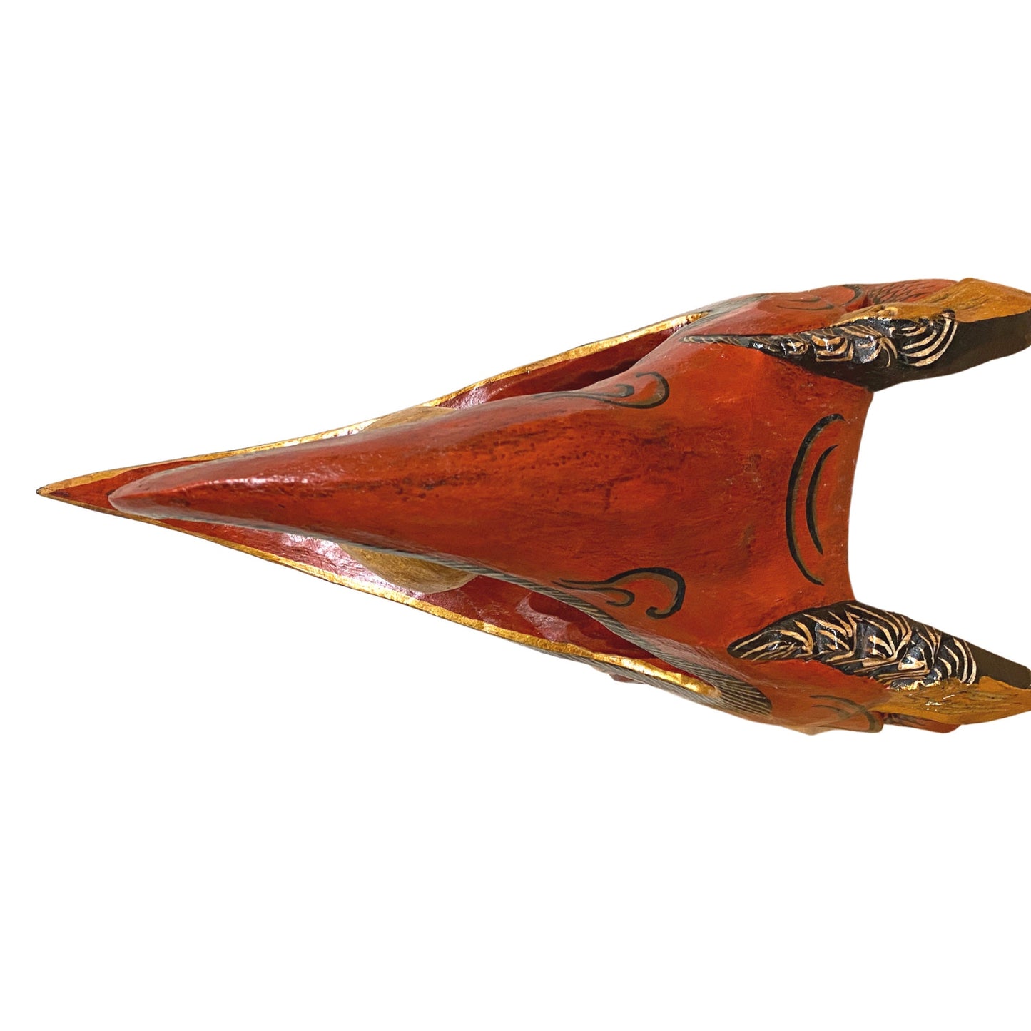Balinese Garuda Mask |Bali Folk Art  Eagle Guardian | Polychrome Hand Carved Wood collectors Mask