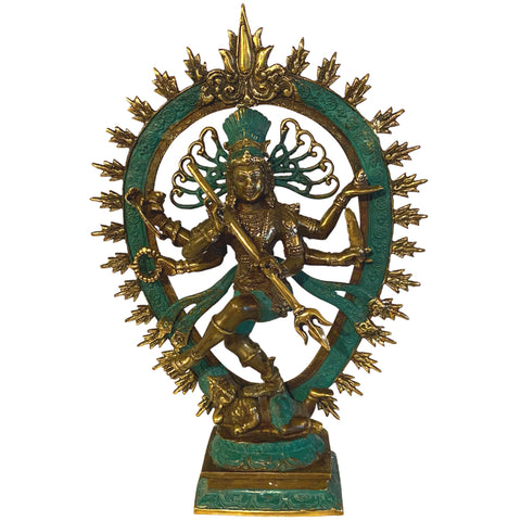 Shiva Nataraja  Murti Bronze sculpture Lord of the Dance Bali Hindu Statue art Lost Wax Cast Solid Bronze Handmade Balinese Art