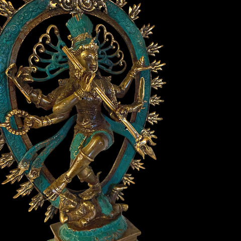 Shiva Nataraja  Murti Bronze sculpture Lord of the Dance Bali Hindu Statue art Lost Wax Cast Solid Bronze Handmade Balinese Art