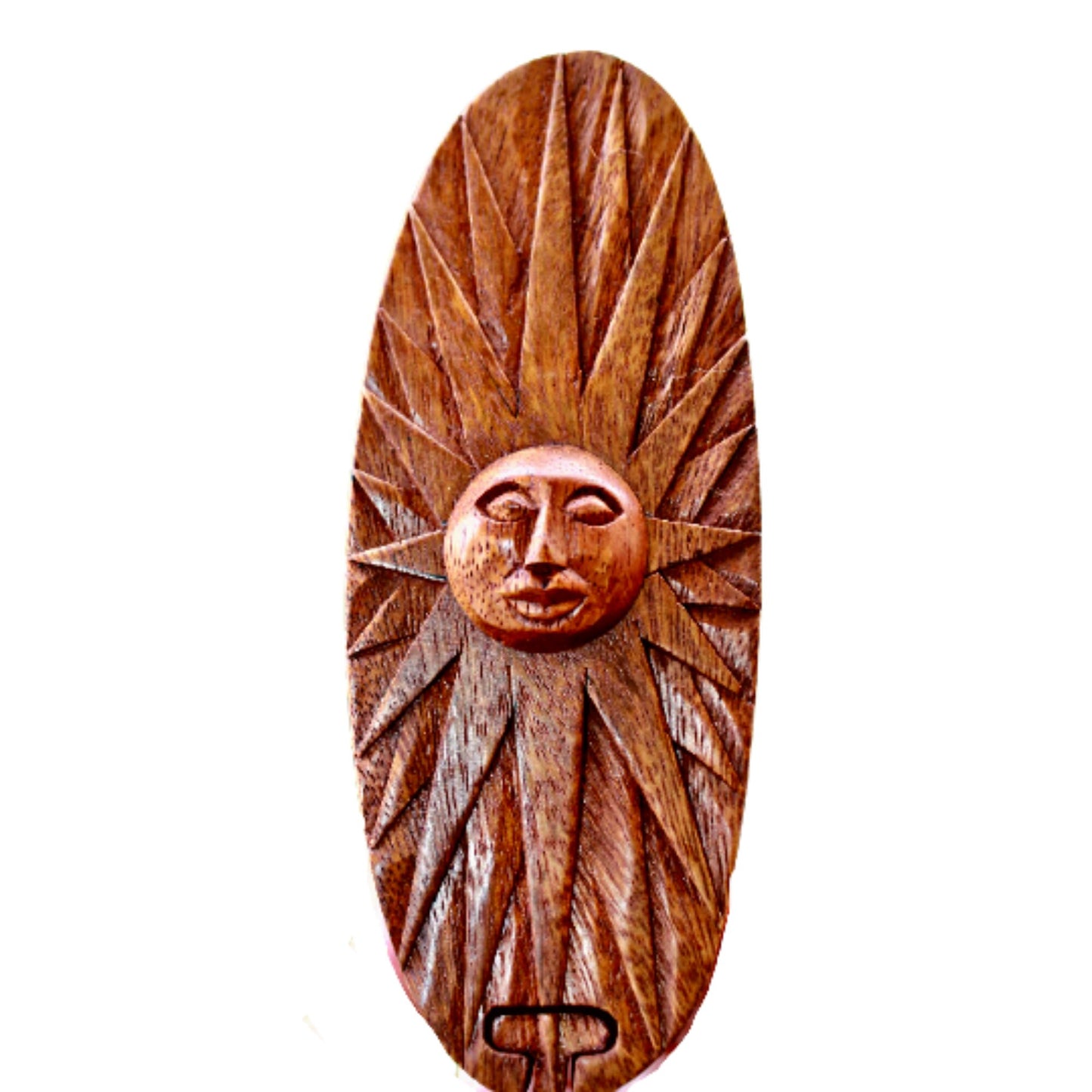 Celestial Sunburst Sun Secret puzzle Box Stash Jewelry gift Box Trinket Box Hand carved suar wood Bali Art - Acadia World Traders