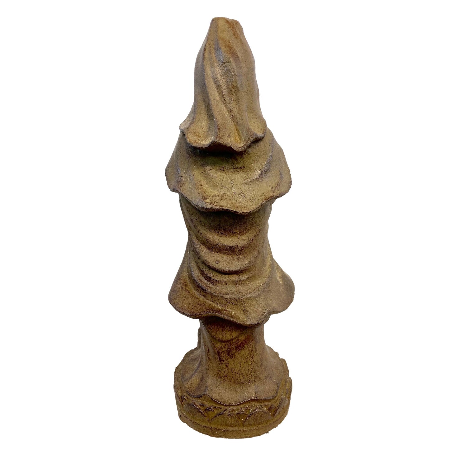 Guanyin Garden Statue Quanyin Kwanyin Goddess Of Mercy Cast Lava Stone sculpture Decor yard Art Sculpture Bodhisattva Of Compassion - Acadia World Traders