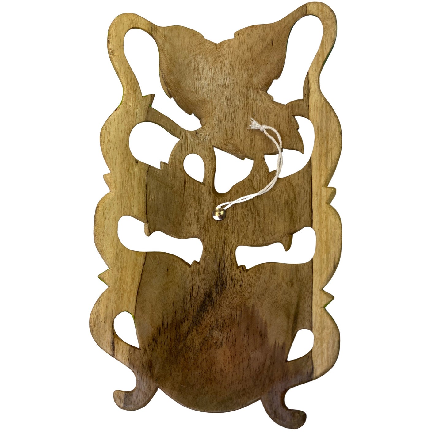 Balinese Jungle Madame Butterfly Dream Mask Hand Carved Wood Carving Wall Decor Bali Folk Art