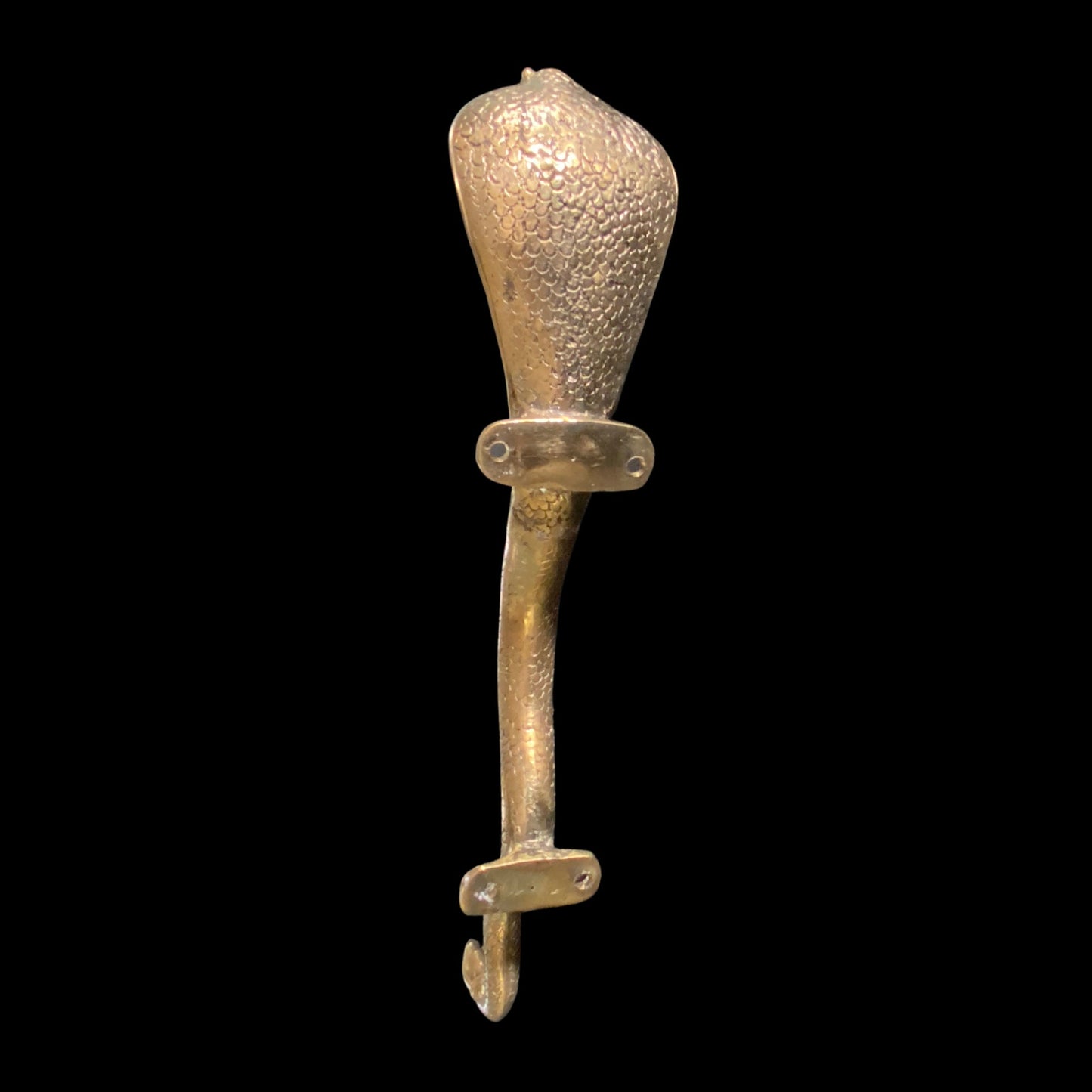 Cobra Snake Door Handle Door Pull Genuine Bronze Metal Lost Wax Cast Hooded Serpent handmade Balinese Folk Art Home Decor