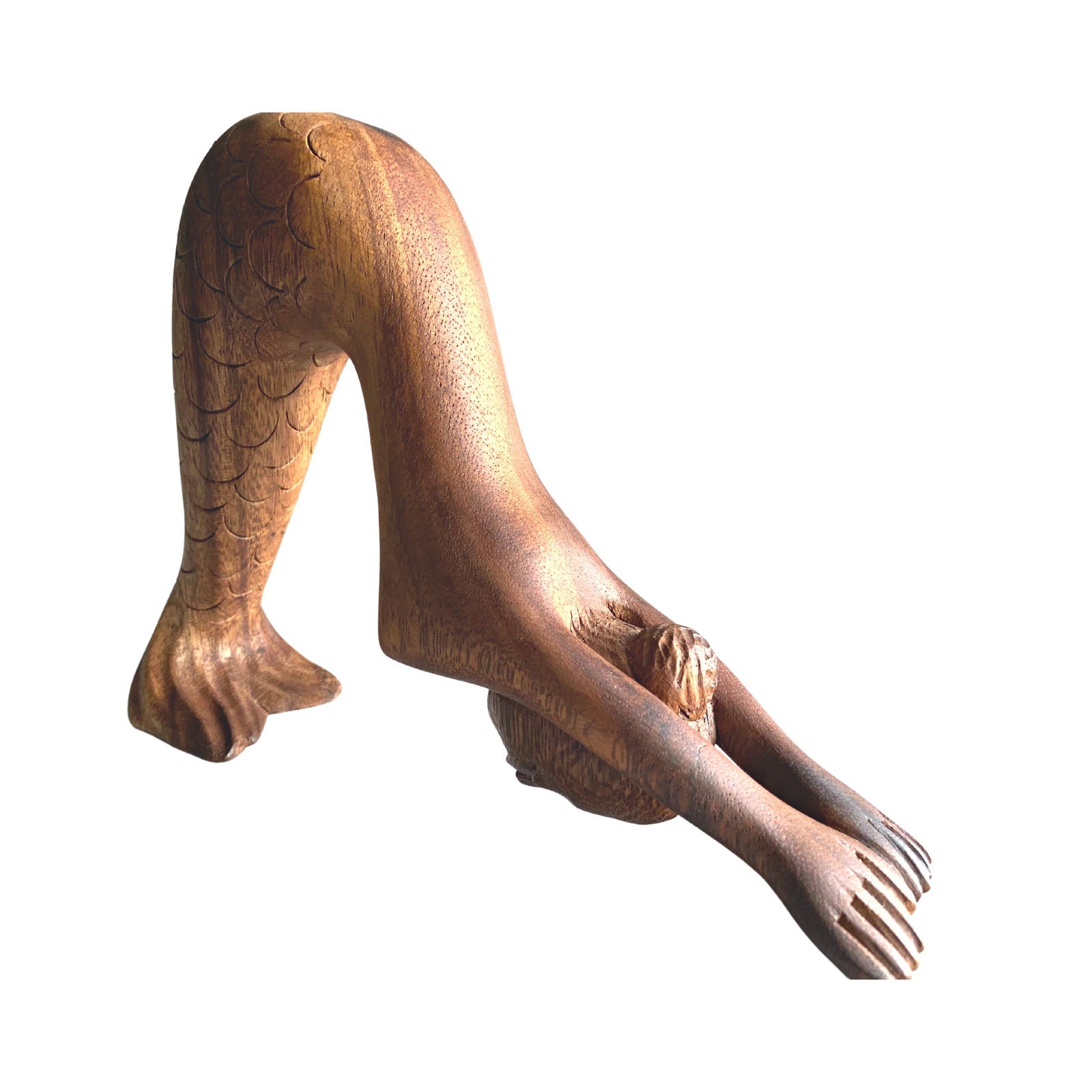 Yogini Yoga POse Mermaid Down Dog Asana Yoga Mermaid Figure - Acadia World Traders