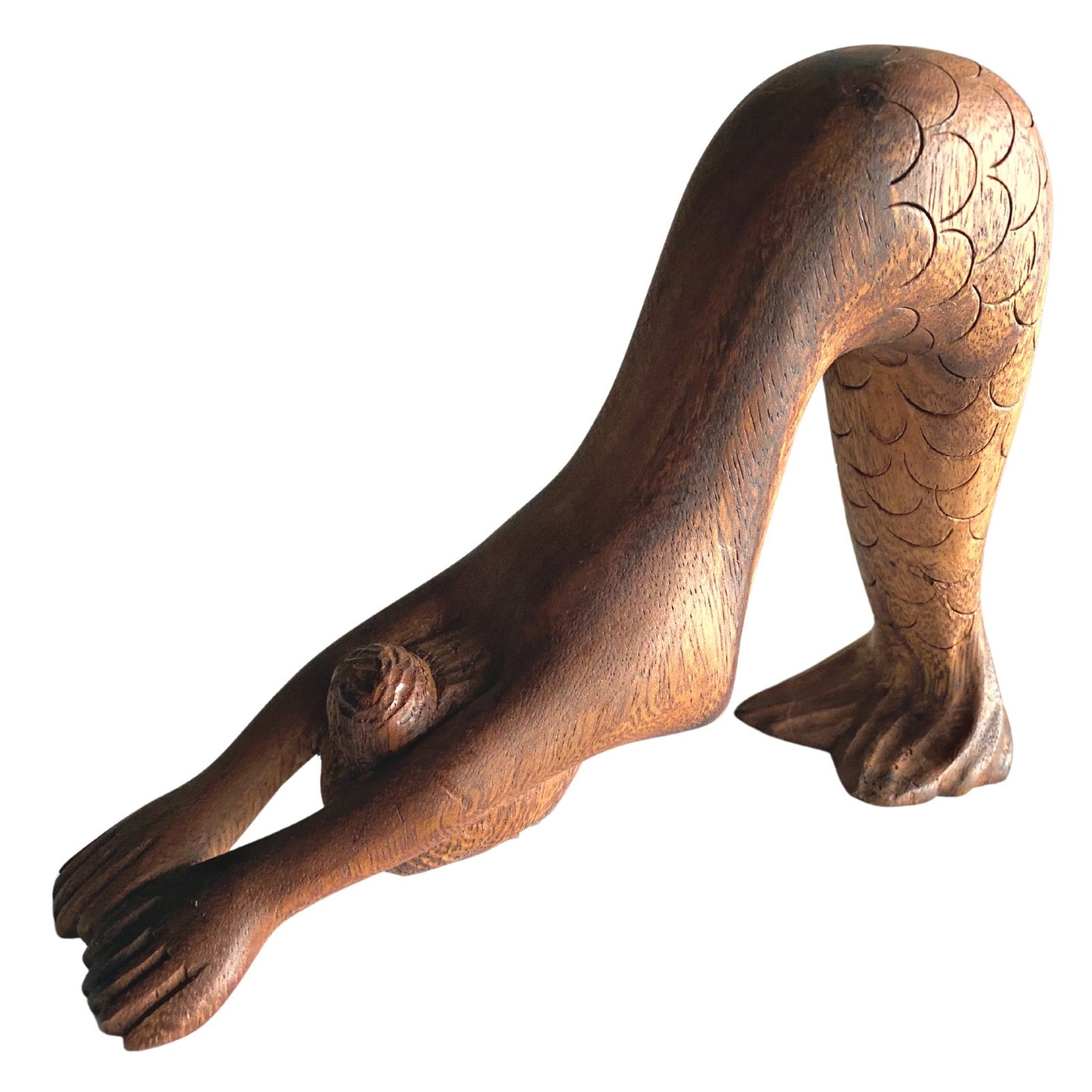 Yogini Yoga POse Mermaid Down Dog Asana Yoga Mermaid Figure - Acadia World Traders