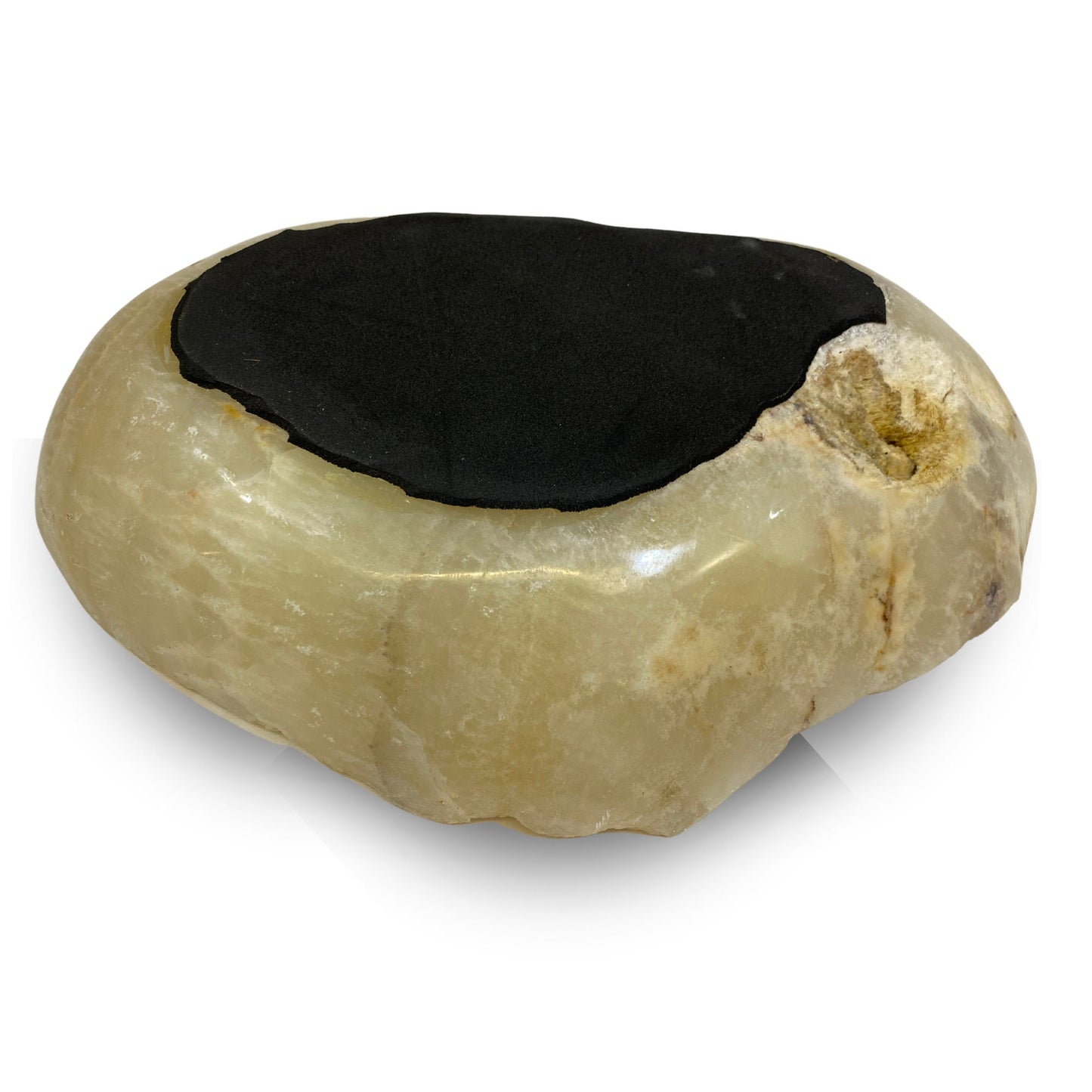 Carved agate Bowl gemstone crystal Decorative Fruit freeform bowl hand carved matrix chakra healing
