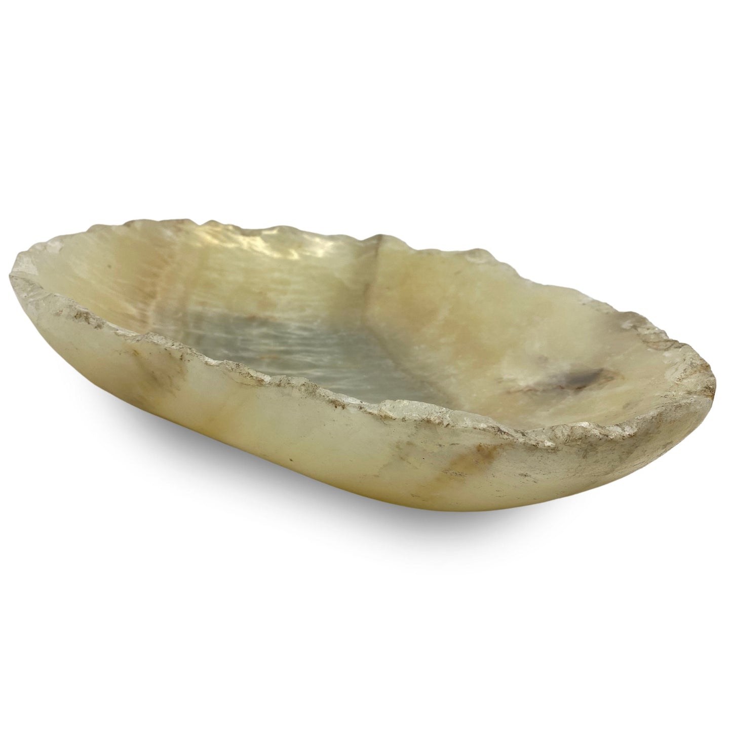Carved agate Bowl gemstone crystal Decorative Fruit freeform bowl hand carved matrix chakra healing