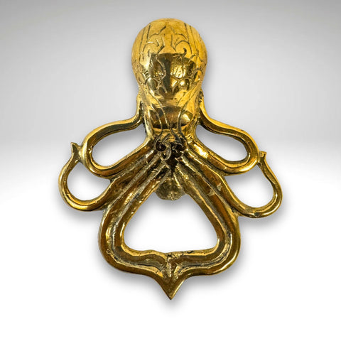 Octopus Bottle Opener Nautical Themed Barware Solid Bronze Metal lost wax cast Cephalopoda