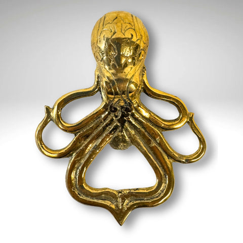 Octopus Bottle Opener Nautical Themed Barware Solid Bronze Metal lost wax cast Cephalopoda