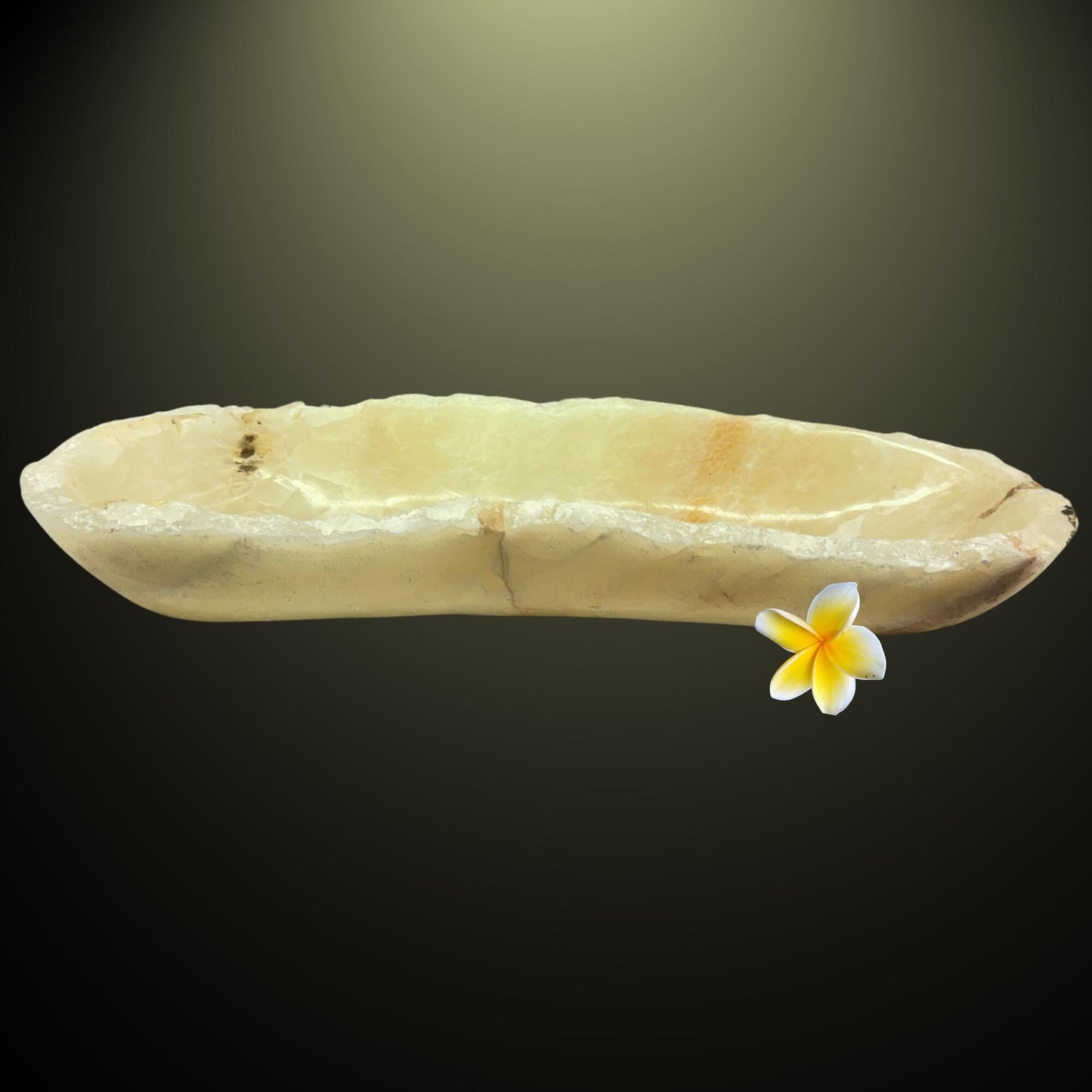 Hand Carved Agate Crystal Bowl: Chakra Healing Stone Vessel