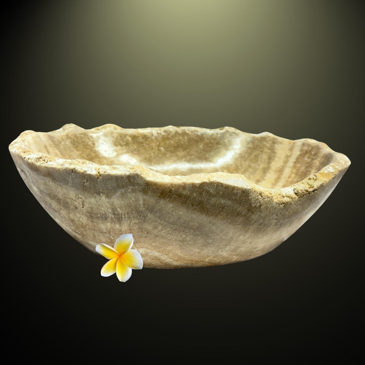 Banded Agate Bowl gemstone fruit Bowl hand carved stone matrix crystal healing Vessel
