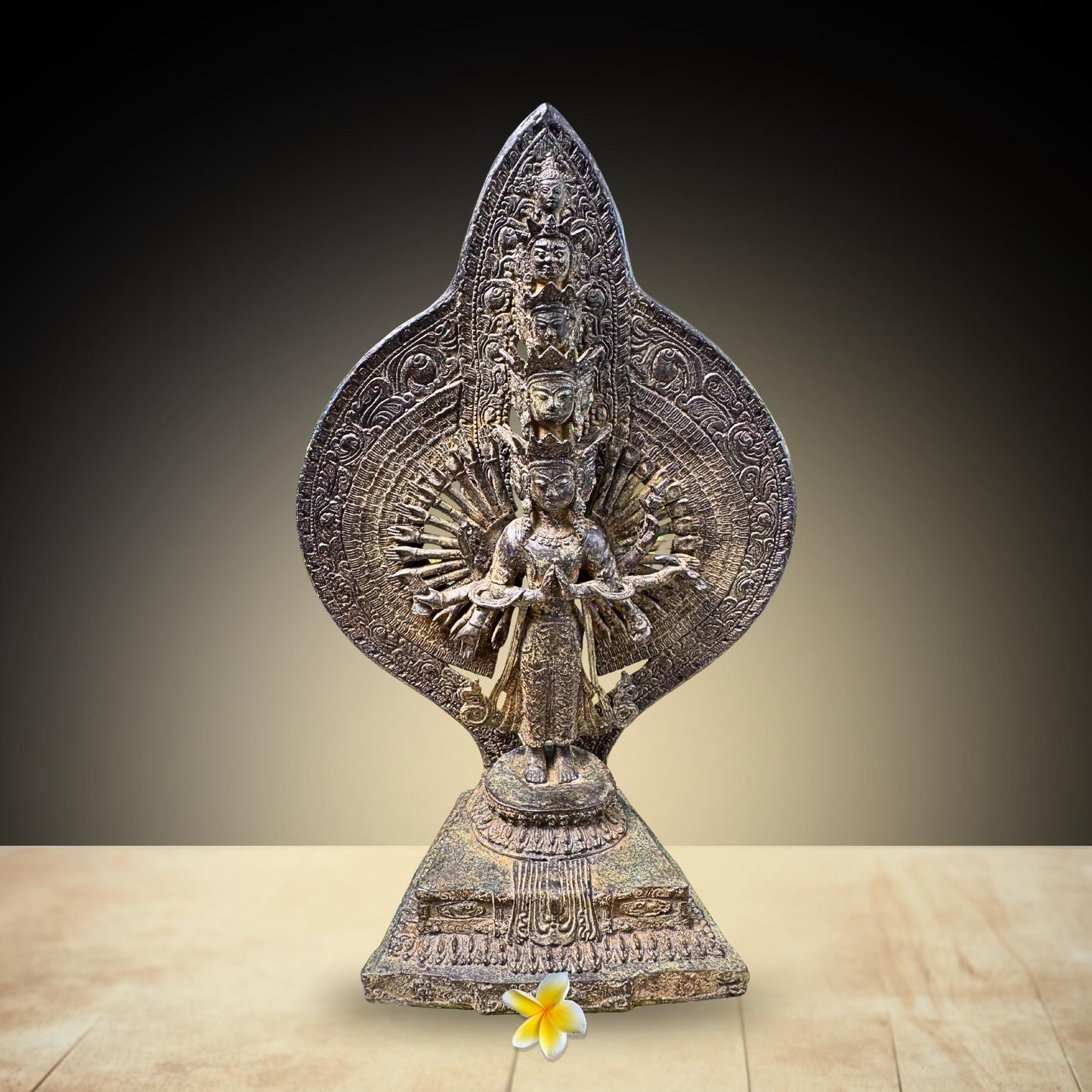 Brahma " - Handmade Lost Cast Bronze  Statues, Hindu Art, Unique Home Decor