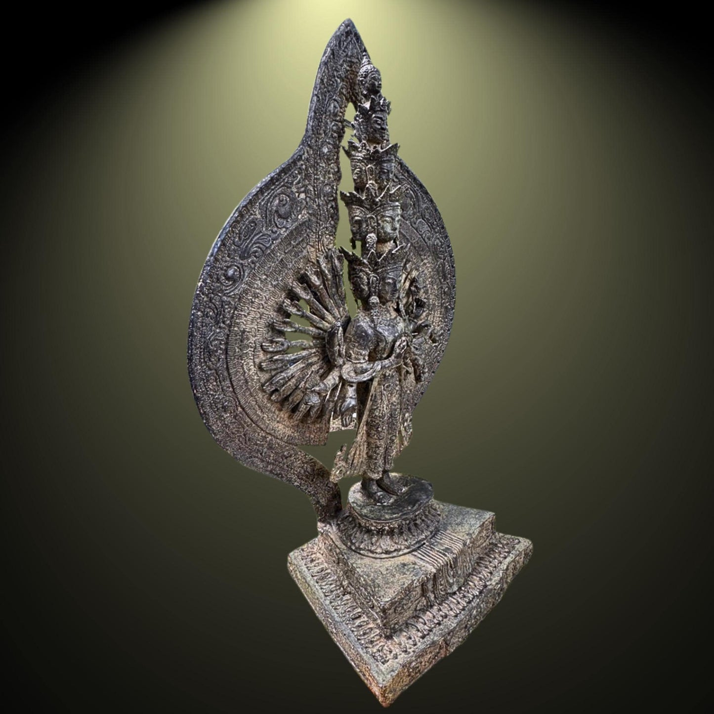 Brahma " - Handmade Lost Cast Bronze  Statues, Hindu Art, Unique Home Decor