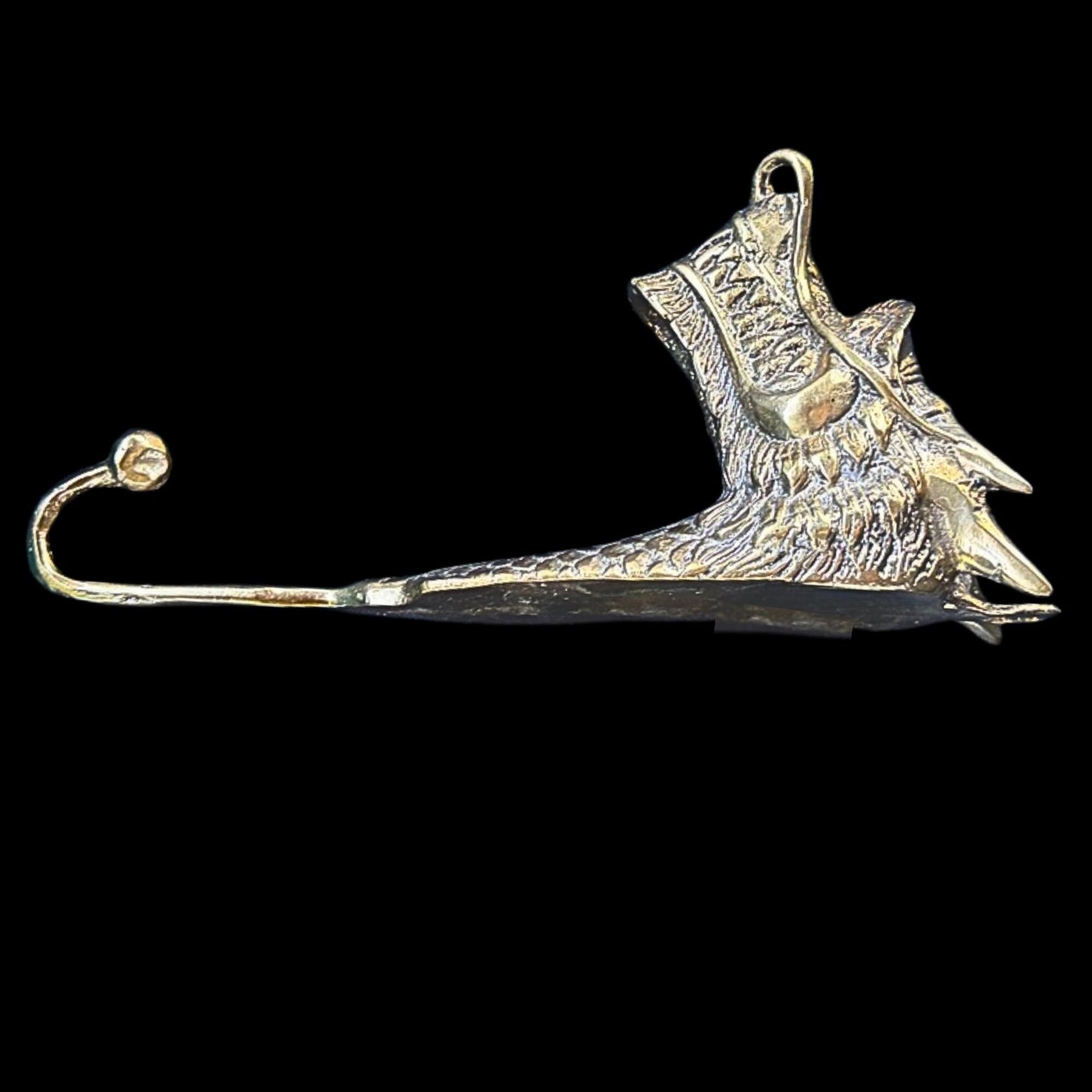 Gothic Dragon Naga wall Hook Unique Home Storage Asian Style Boho Decor gold
