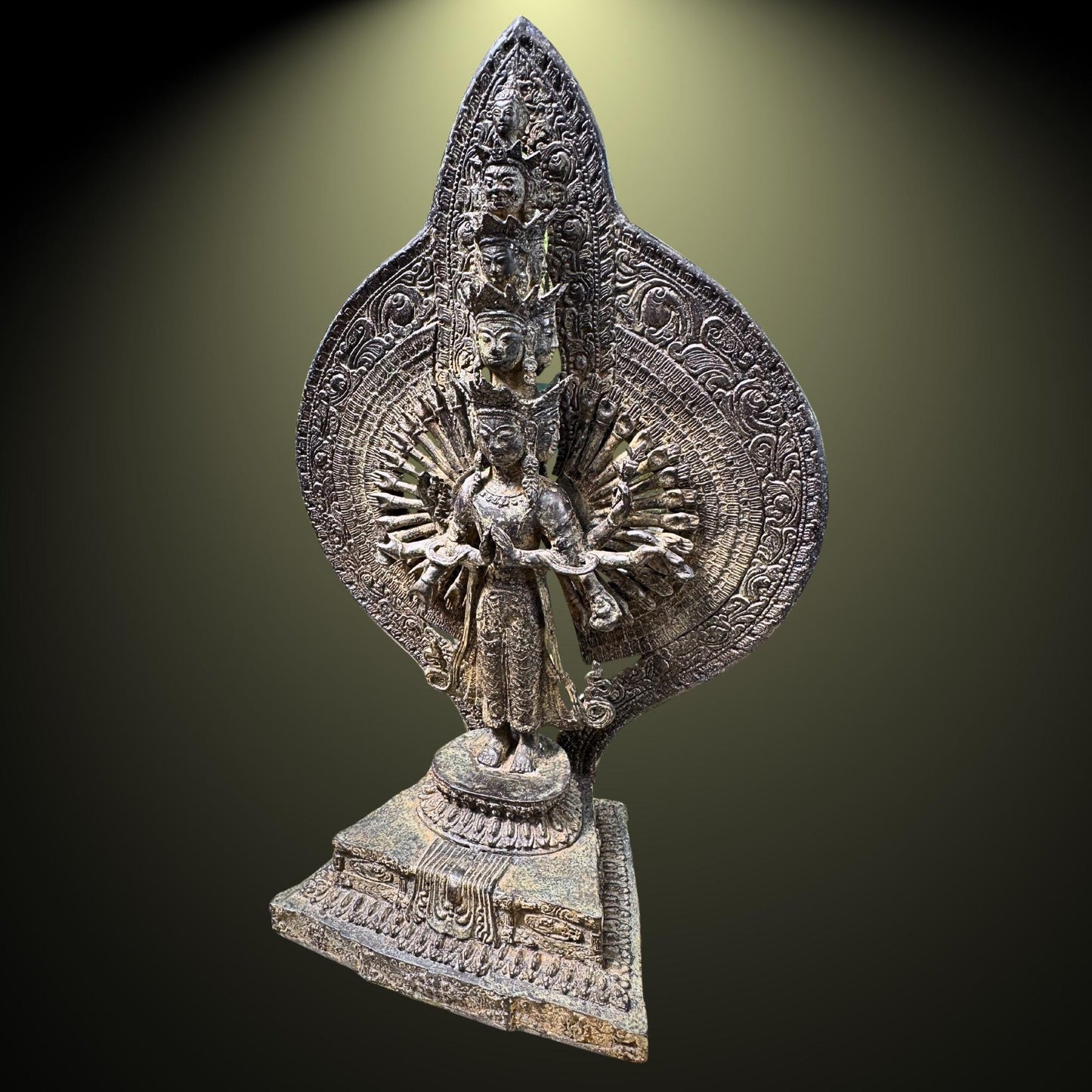 Brahma " - Handmade Lost Cast Bronze  Statues, Hindu Art, Unique Home Decor
