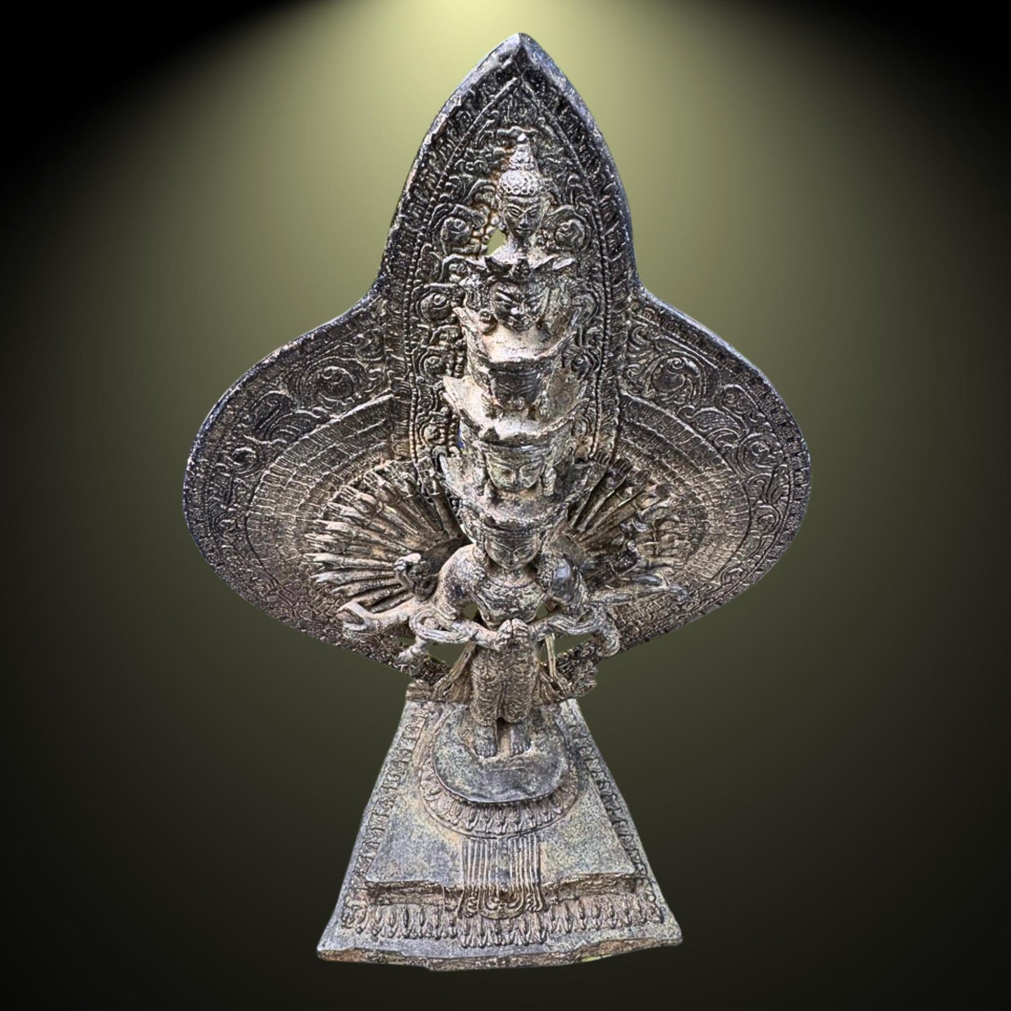 Brahma " - Handmade Lost Cast Bronze  Statues, Hindu Art, Unique Home Decor