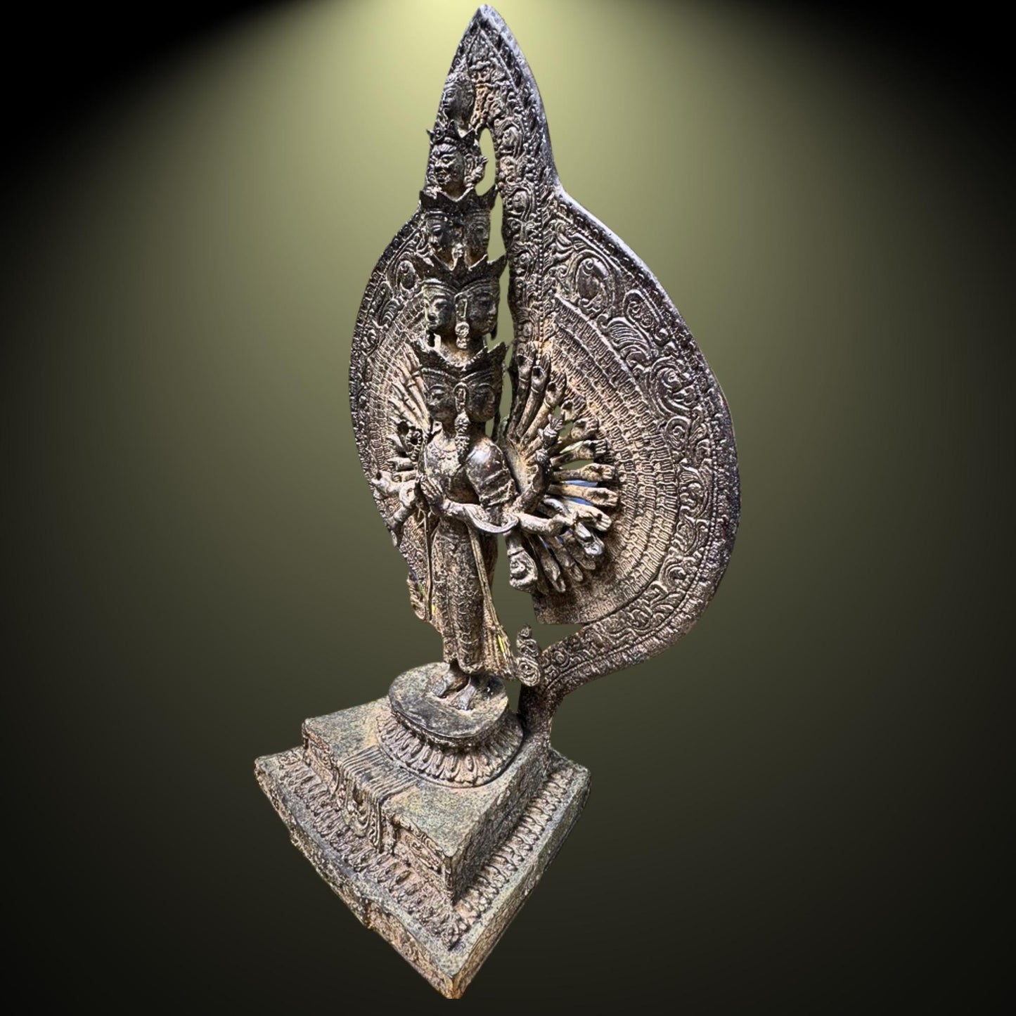 Brahma " - Handmade Lost Cast Bronze  Statues, Hindu Art, Unique Home Decor