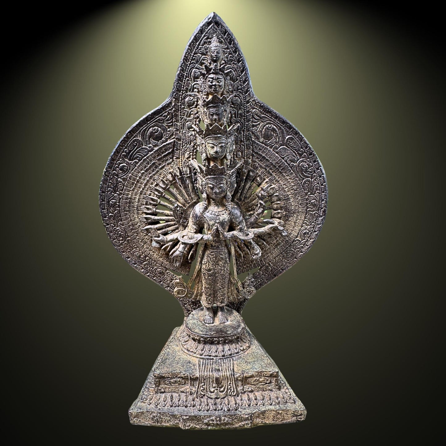 Brahma " - Handmade Lost Cast Bronze  Statues, Hindu Art, Unique Home Decor