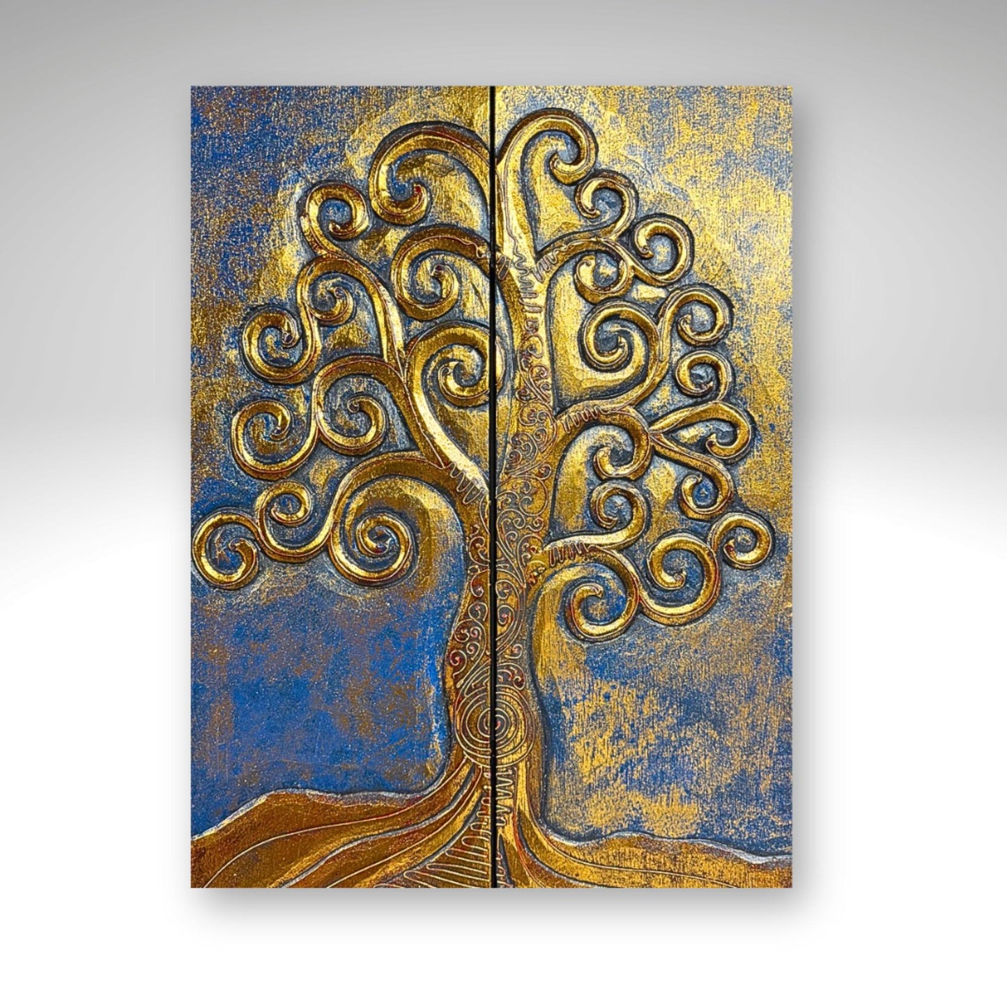 Hand Carved Tree of Life Wood Wall Art: Balinese Boho Decor