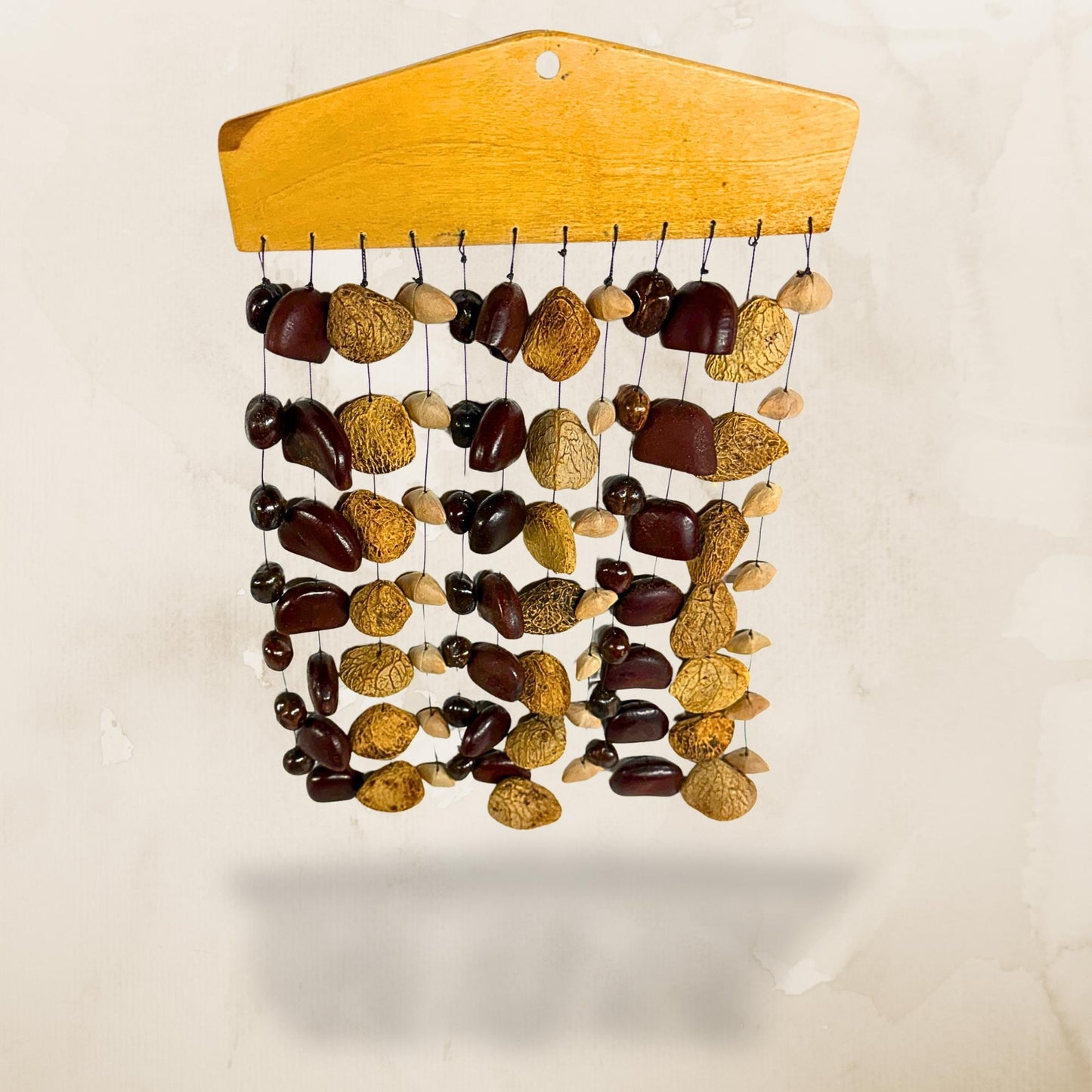 Pangi Nut Natural Seed Wind Chime,  Bendo Fruit Rattle - Sound Healing Bell