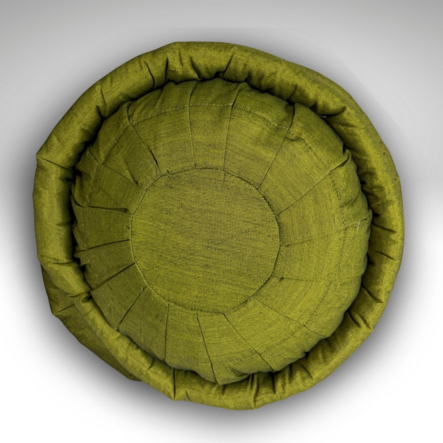 Handwoven Sari Throw Pillow: Organic Kapok Filled Floor Cushion