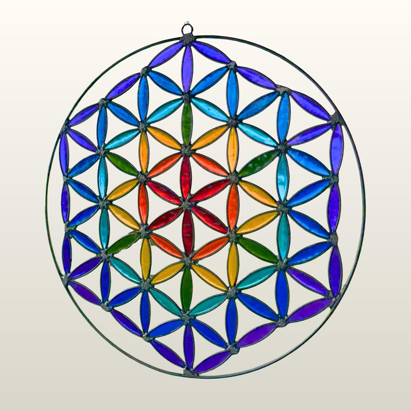 Flower of Life Sun Catcher : Mandala Sacred Geometry