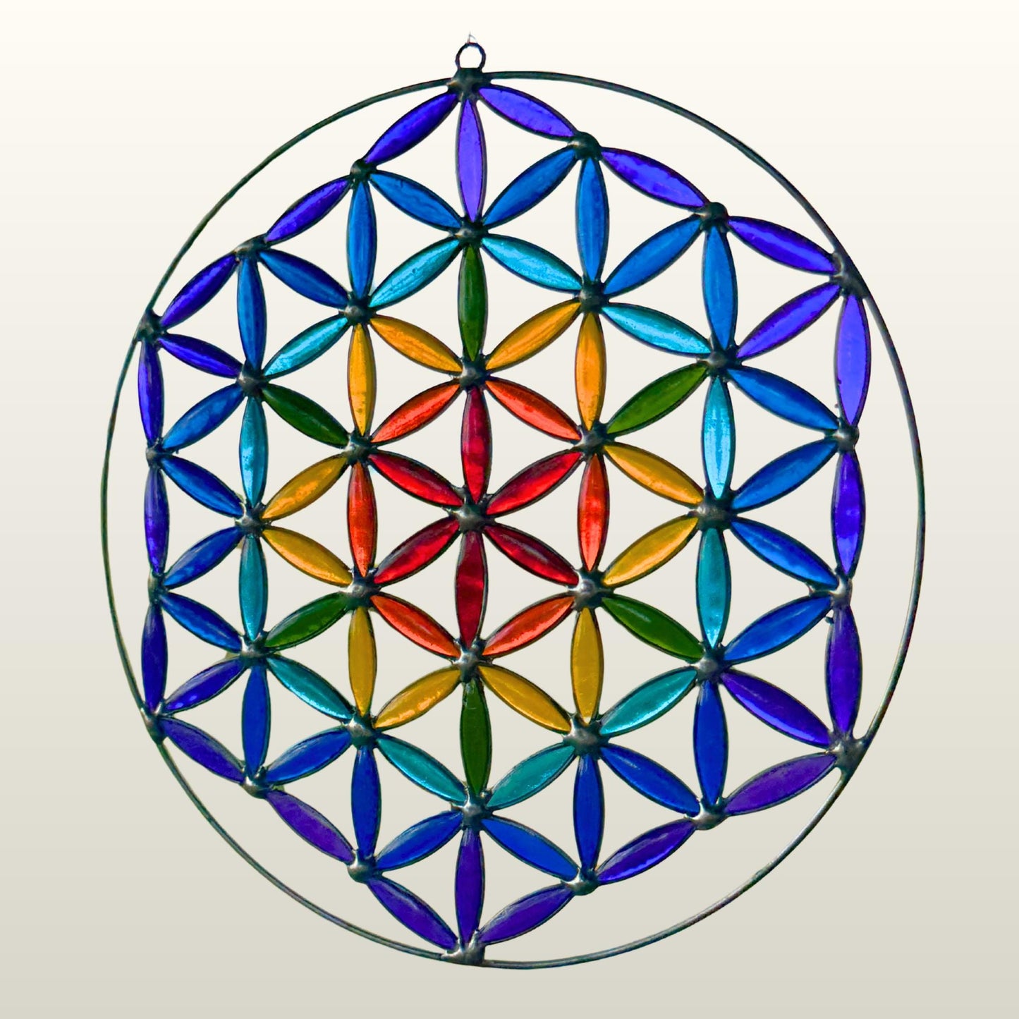 Flower of Life Sun Catcher : Mandala Sacred Geometry