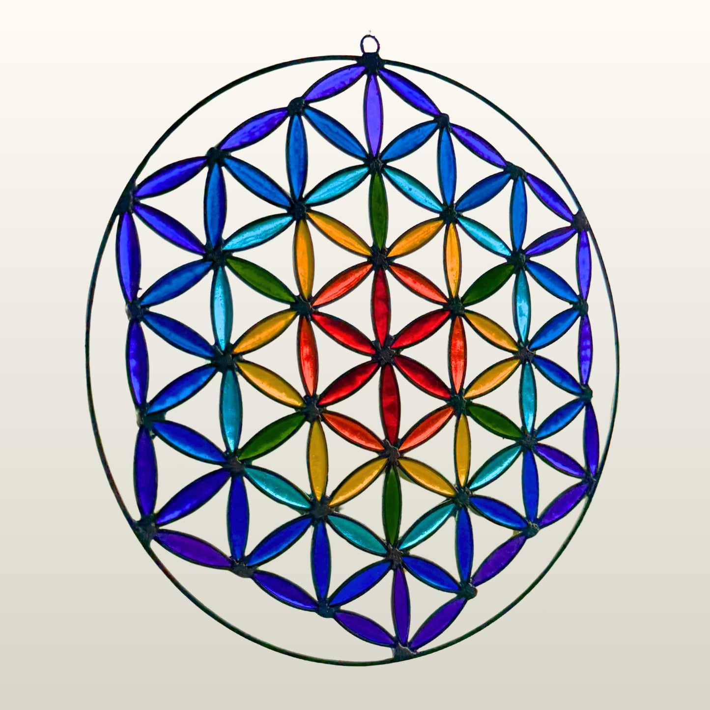 Flower of Life Sun Catcher : Mandala Sacred Geometry