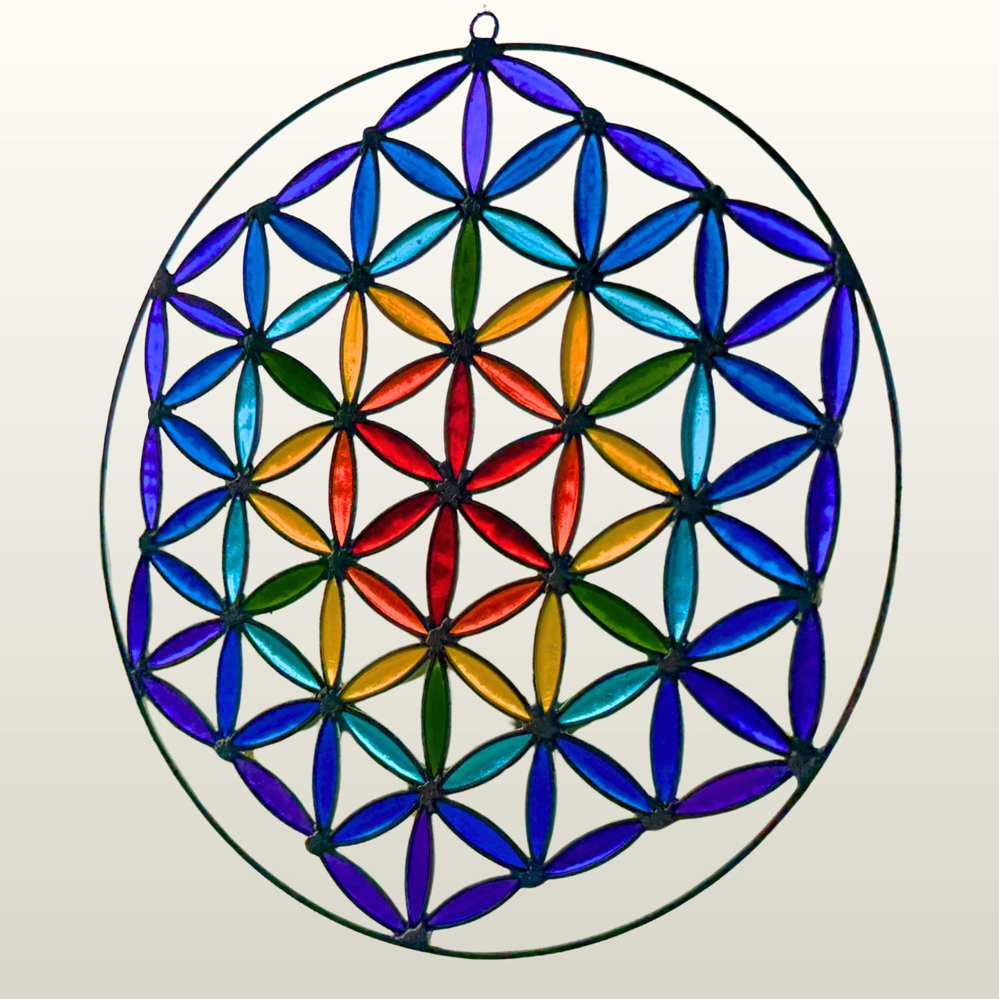 Flower of Life Sun Catcher : Mandala Sacred Geometry